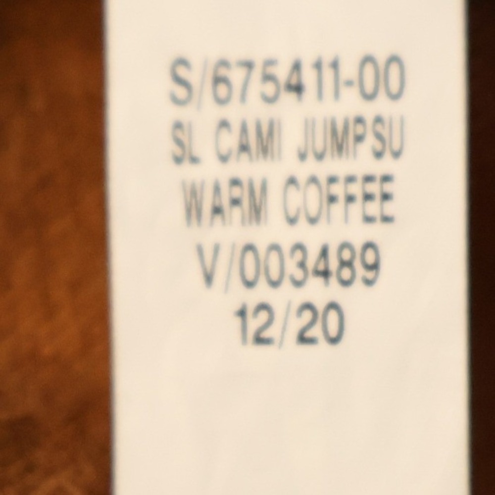 Old Navy Linen Blend Cami Jumpsuit Wide Leg Warm Coffee Womens Granola  Size‎ XL - Picture 9 of 11